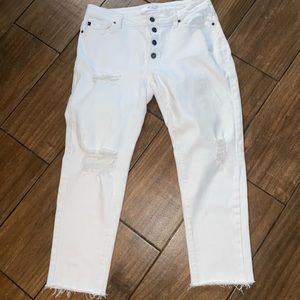 Women’s White Kancan Jeans